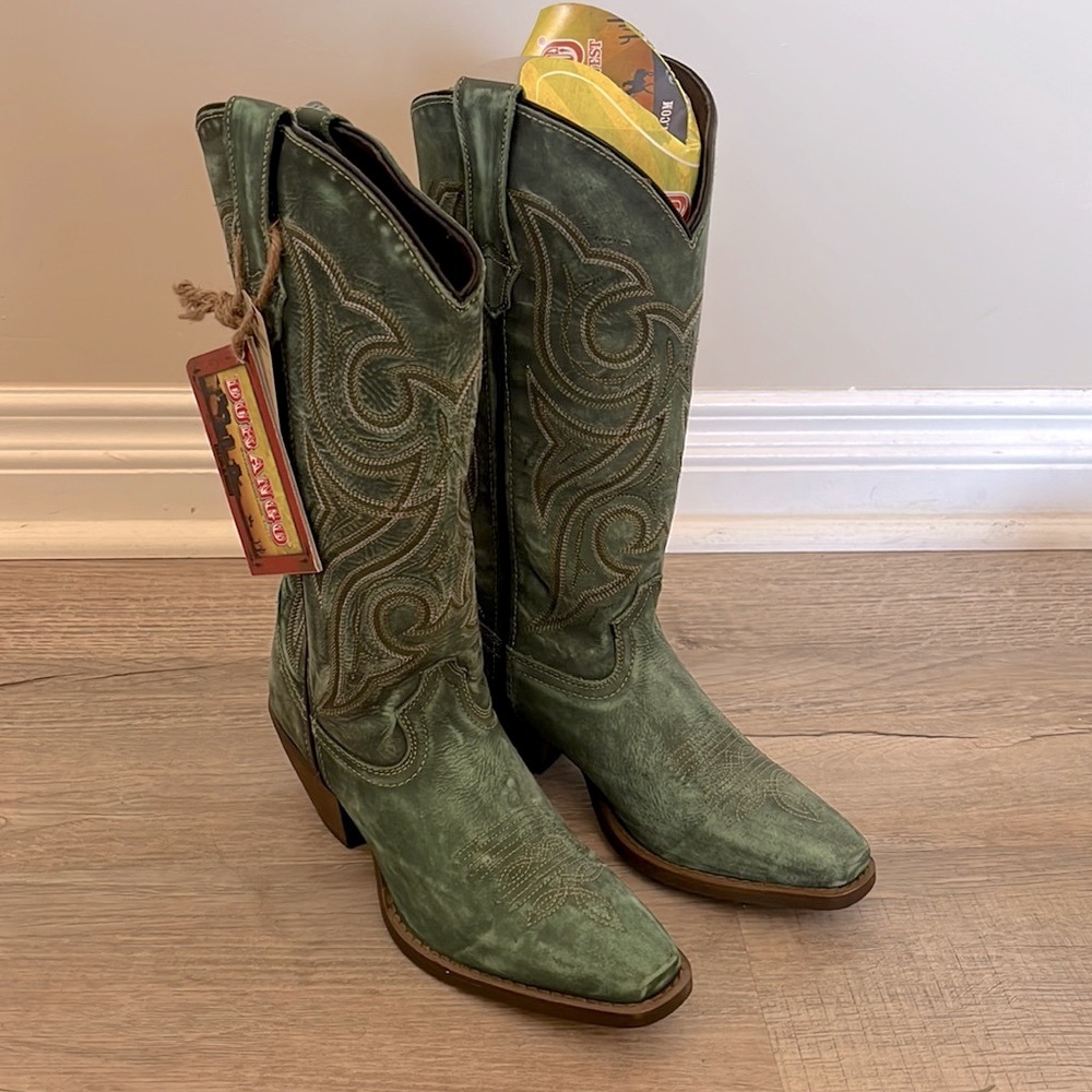 Turquoise Durango Cowboy Boots
